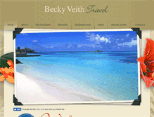Tablet Screenshot of beckyveithtravel.com